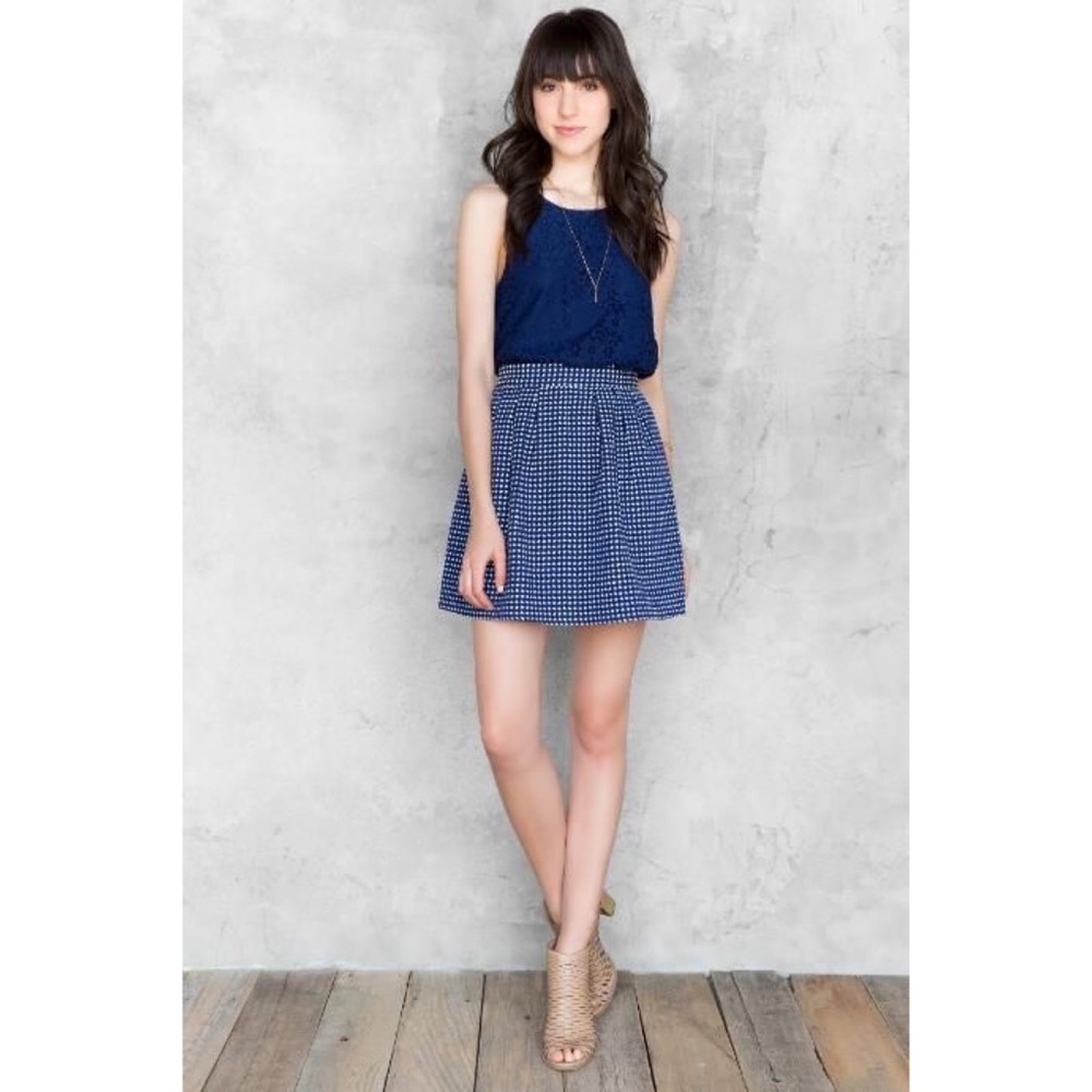 dina be | Ashlyn Textured Skirt - Picture 12 of 14